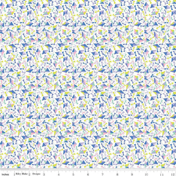 CLEARANCE London Parks Kite Flight B 01666855B - Riley Blake Designs - Kites -  Liberty Fabrics  - Quilting Cotton Fabric