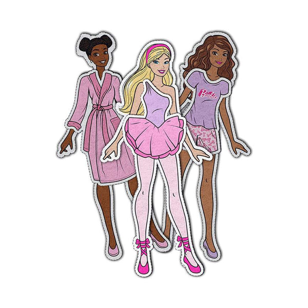 SALE Barbie Girl Dream House Pack and Play FELT Panel FT12995 by Riley Blake - Official Licensed Product  - Polyester