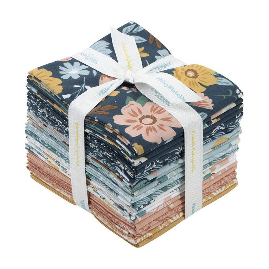 SALE Live, Love, Glamp Fat Quarter Bundle 21 pieces - Riley Blake Designs - Pre cut Precut - Glamping Camping - Quilting Cotton Fabric