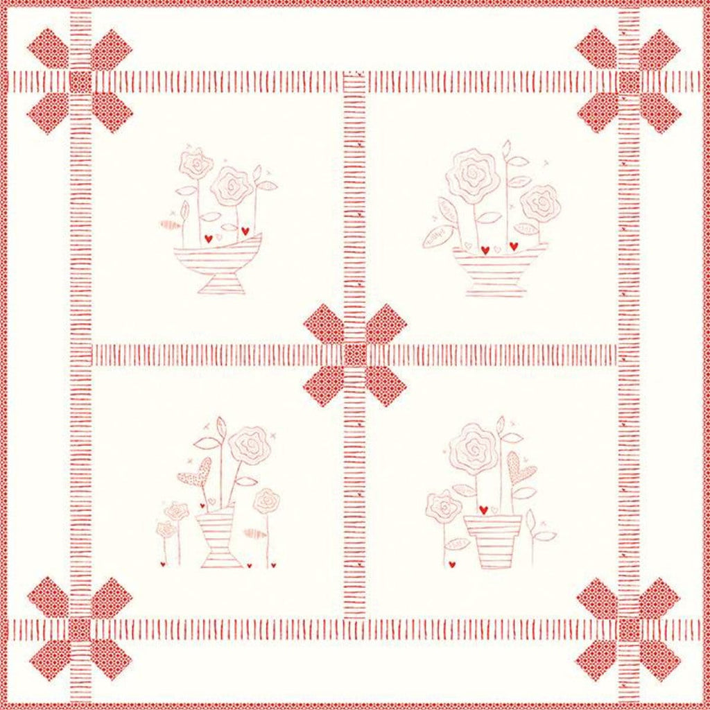 SALE From the Heart Quilt PATTERN P157 by Sandy Gervais - Riley Blake Design - INSTRUCTIONS Only - Includes Love Notes Quilt Pattern