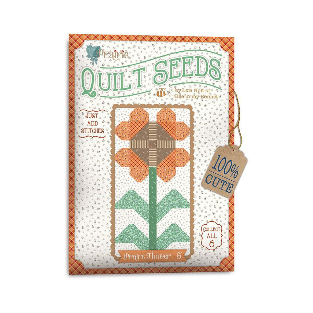 SALE Quilt Seeds Quilt PATTERN Prairie Flower 5 ST-25528 by Lori Holt - Riley Blake Designs - Instructions Only - Paper Pattern Included