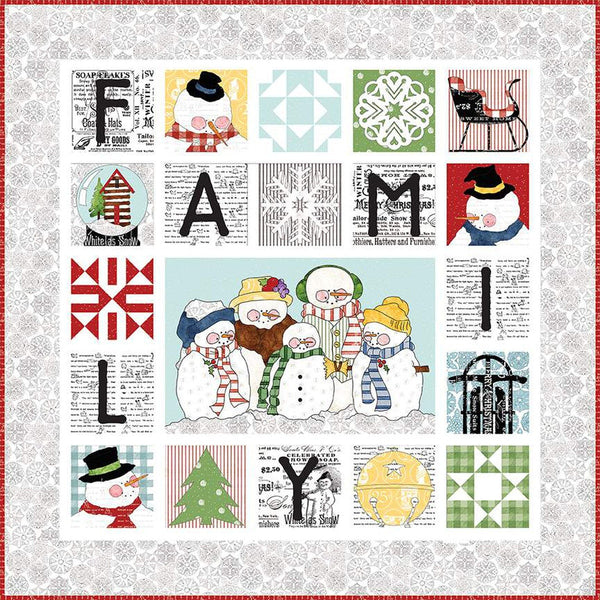 SALE White as Snow Wintry Project Booklet P120 by J. Wecker Frisch - Riley Blake - INSTRUCTIONS Only - Spiral-Bound Multiple Projects