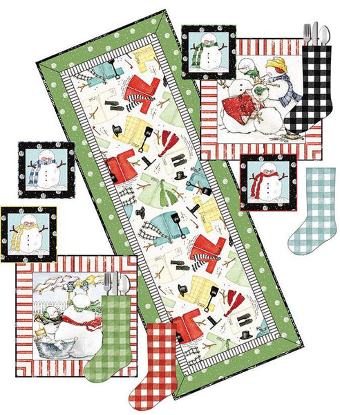 SALE White as Snow Wintry Project Booklet P120 by J. Wecker Frisch - Riley Blake - INSTRUCTIONS Only - Spiral-Bound Multiple Projects