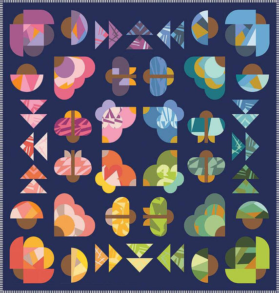 SALE I Can Fly Quilt PATTERN P198 by Jen Carlton Bailly - Riley Blake Designs - INSTRUCTIONS Only - Fat Quarter Friendly