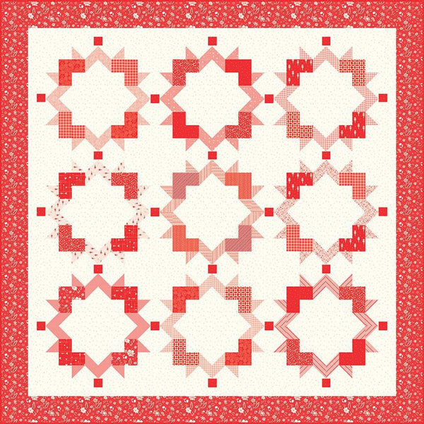 SALE Explosion of Love Pattern P157 by Sandy Gervais - Riley Blake Designs - INSTRUCTIONS Only - Valentine's Day - 3 Projects