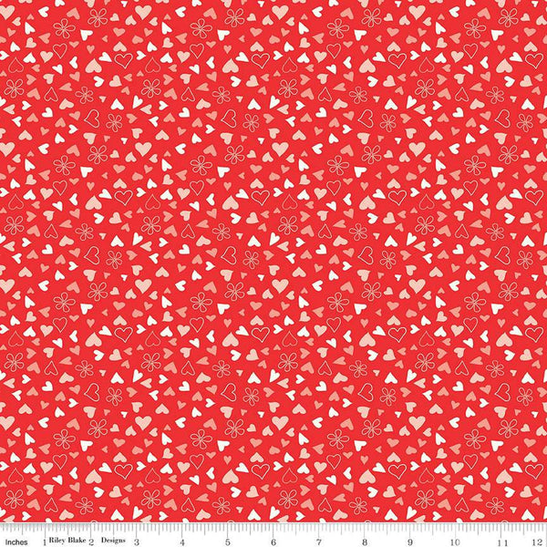 Riley Blake Designs My Valentine Collection Hearts Cotton Fabric C14151 –  Good's Store Online