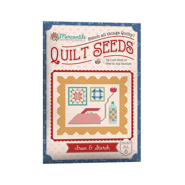 SALE Mercantile Quilt Seeds PATTERN ST-34027 Iron and Starch by Lori Holt - Riley Blake - Instructions Only - Paper Pattern Included