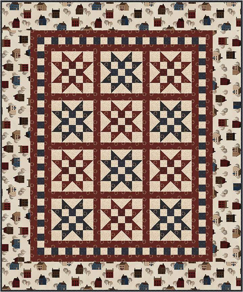 SALE Ode to Betsy Quilt PATTERN P197 by Karen Walker - Riley Blake Designs - INSTRUCTIONS Only - Strong Beginner