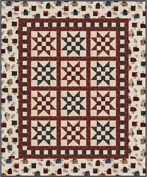 SALE Ode to Betsy Quilt PATTERN P197 by Karen Walker - Riley Blake Designs - INSTRUCTIONS Only - Strong Beginner