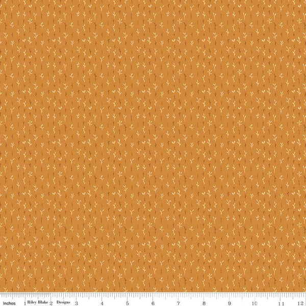SALE The Old Garden Gloria C14237 Daisy by Riley Blake Designs - Leaf Leaves - Quilting Cotton Fabric