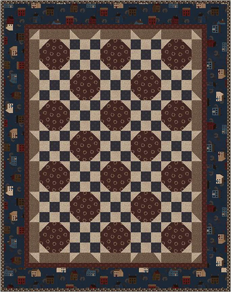 SALE Huckleberry Harvest Quilt PATTERN P197 by Karen Walker - Riley Blake Designs - INSTRUCTIONS Only - Strong Beginner