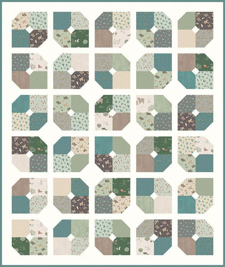 SALE Make Believe Quilt PATTERN P165 by Andy Knowlton - Riley Blake Designs - INSTRUCTIONS Only - Multiple Sizes - Pieced Pre-Cut Friendly