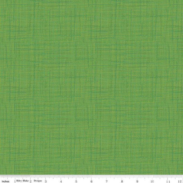 SALE Grasscloth Cottons C780 Key Lime - Riley Blake Designs - Woven Look Basic - Quilting Cotton Fabric