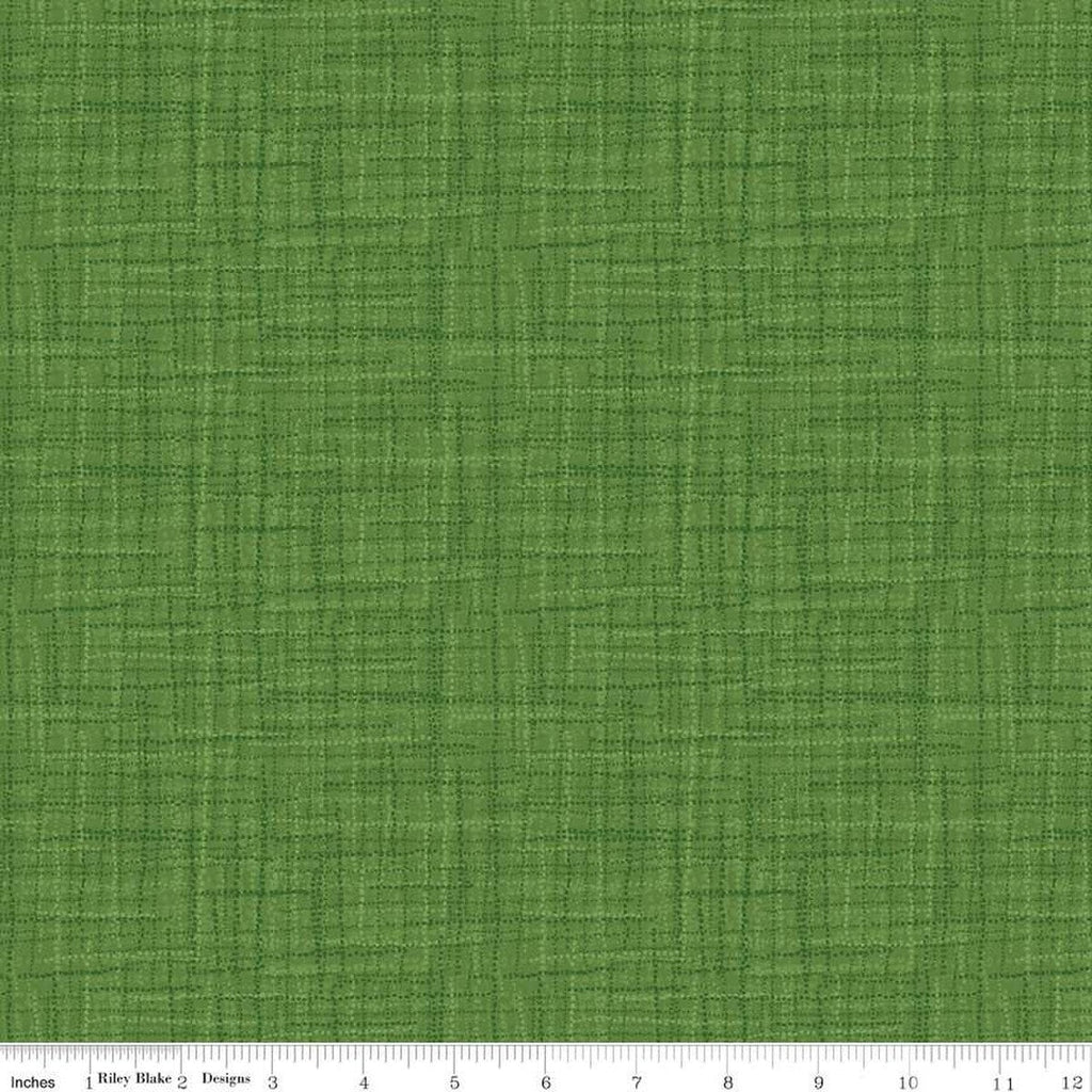 SALE Grasscloth Cottons C780 Clover - Riley Blake Designs - Woven Look Basic - Quilting Cotton Fabric