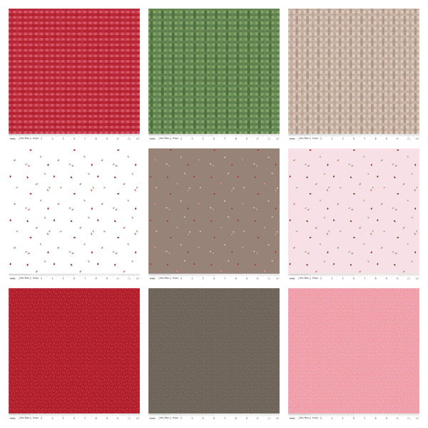 SALE To Grandmother's House 2.5 Inch Rolie Polie Jelly Roll 40 pieces - Riley Blake Designs - Precut Pre cut Bundle - Quilting Cotton Fabric