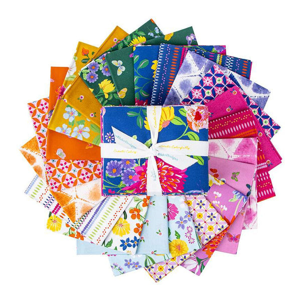 SALE Splendid Fat Quarter Bundle 21 pieces - Riley Blake Designs - Pre cut Precut - Quilting Cotton Fabric
