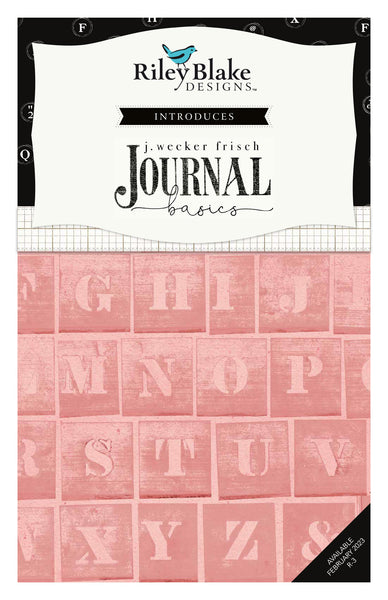 SALE Journal Basics Charm Pack 5" Stacker Bundle - Riley Blake Designs - 42 piece Precut Pre cut - J. Wecker Frisch - Quilting Cotton Fabric