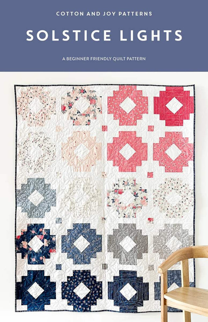 SALE Solstice Lights Quilt PATTERN P173 by Fran Gulick - Riley Blake Designs - INSTRUCTIONS Only - Beginner Fat Quarter Friendly