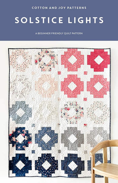 SALE Solstice Lights Quilt PATTERN P173 by Fran Gulick - Riley Blake Designs - INSTRUCTIONS Only - Beginner Fat Quarter Friendly