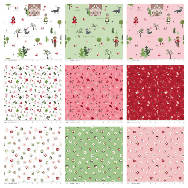 SALE To Grandmother's House 2.5 Inch Rolie Polie Jelly Roll 40 pieces - Riley Blake Designs - Precut Pre cut Bundle - Quilting Cotton Fabric