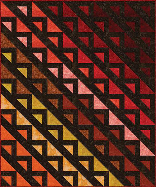 SALE Chop Quilt PATTERN P147 by Villa Rosa Designs - Riley Blake Designs - Instructions Only - Pieced Fat Quarter Friendly