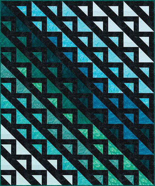 SALE Chop Quilt PATTERN P147 by Villa Rosa Designs - Riley Blake Designs - Instructions Only - Pieced Fat Quarter Friendly