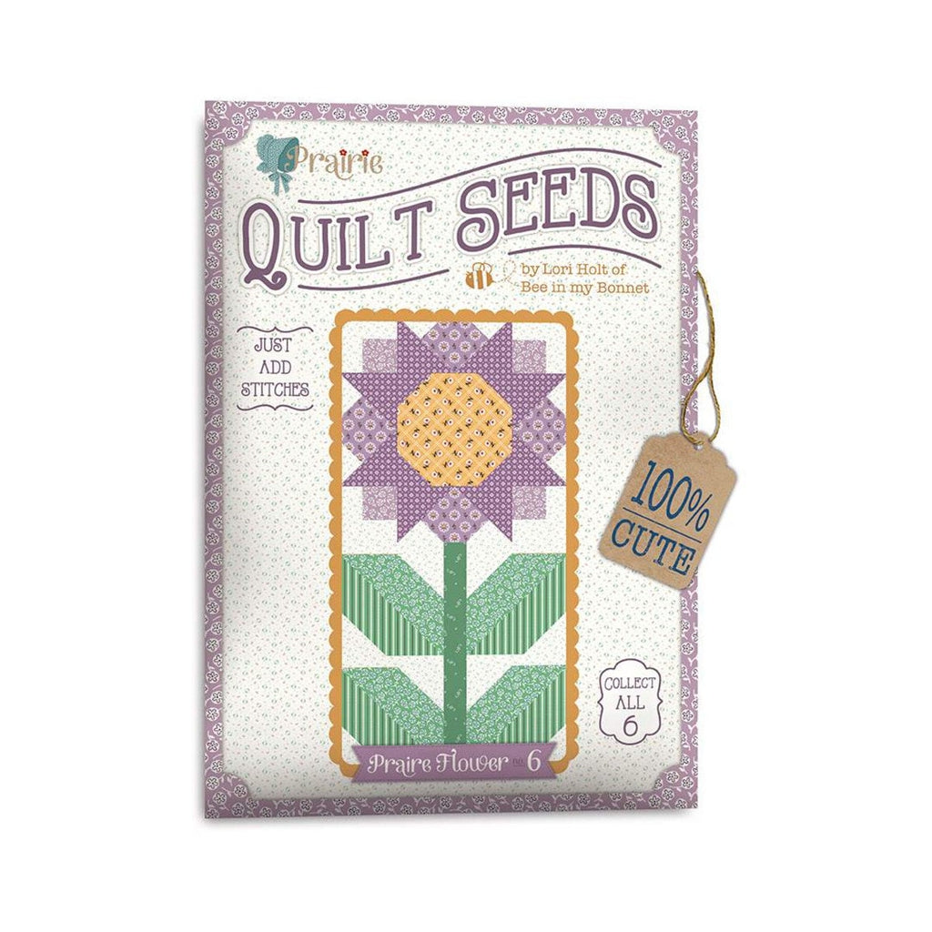 SALE Quilt Seeds Quilt PATTERN Prairie Flower 6 ST-25529 by Lori Holt - Riley Blake Designs - Instructions Only - Paper Pattern Included