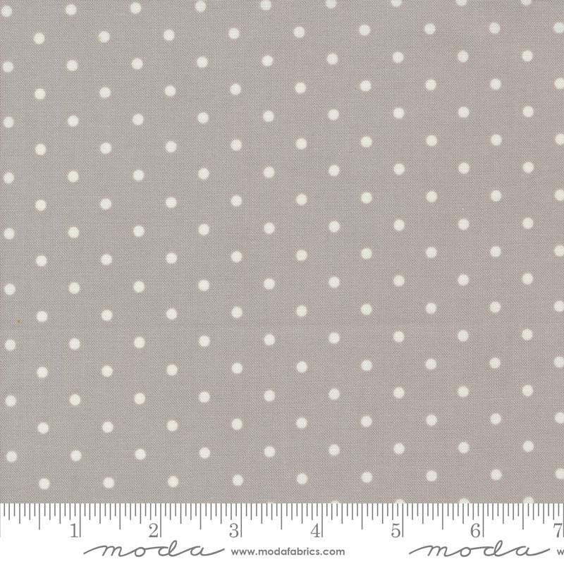 My Summer House Dottie Dots 3046 Stone - Moda Fabrics - Dot Dotted - Quilting Cotton Fabric
