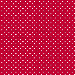 SALE Dots and Stripes and More Mini Dot 28891 R Red - QT Fabrics - Polka Dots Dotted - Quilting Cotton Fabric