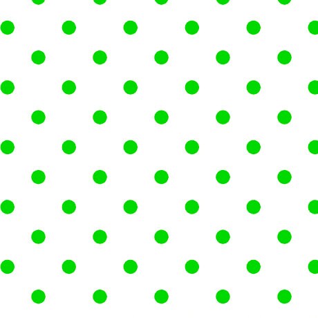 SALE Dots and Stripes and More Brights Small Dot 28892 ZG Green on White - QT Fabrics - Polka Dots Dotted - Quilting Cotton Fabric