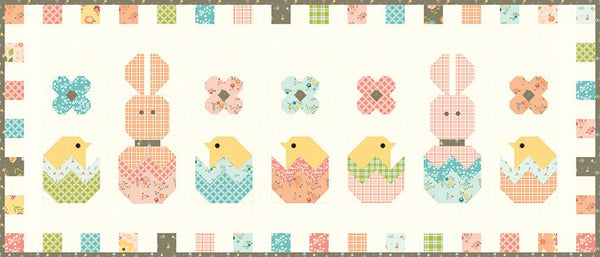 SALE Hatchery Hack Runner Boxed Kit KT-14210 - Riley Blake Designs - Spring's in Town - Box Pattern Fabric - Quilting Cotton Fabric