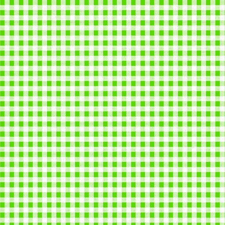 SALE Dots and Stripes and More Brights PRINTED Mini Gingham 28895 G Green White - QT Fabrics - Checks Checkered - Quilting Cotton Fabric