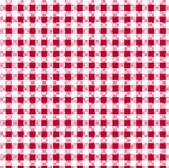 SALE Dots and Stripes and More PRINTED Medium Gingham 28896 R Red White - QT Fabrics - Check Checks Checkered - Quilting Cotton Fabric