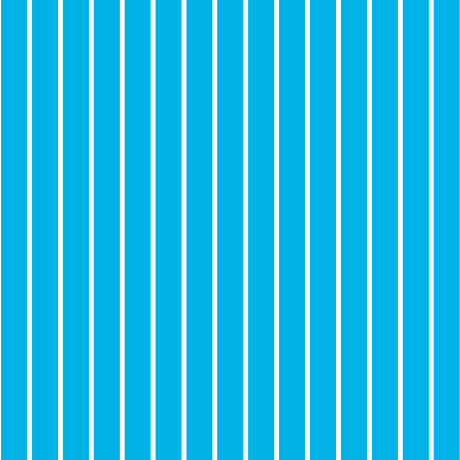 SALE Dots and Stripes and More Brights Spaced Stripe 28897 Q Turquoise White - QT Fabrics - Stripes Striped - Quilting Cotton Fabric