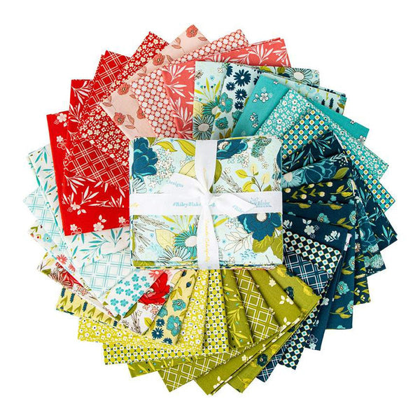 SALE Feed My Soul Fat Quarter Bundle - 30 Pieces - Riley Blake Designs - Pre cut Precut - Floral - Quilting Cotton Fabric