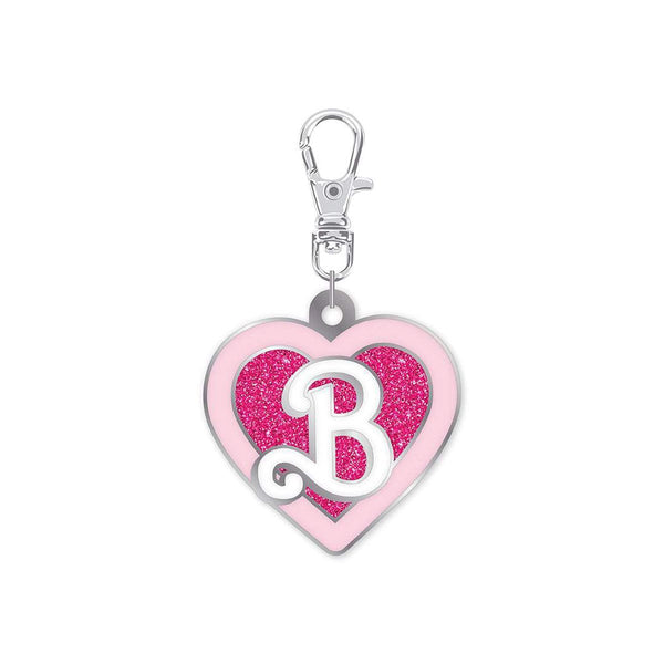 SALE Signature B for Barbie Zipper Pull ST-36290 - Licensed Product - Riley Blake Designs - Barbie World - Logo - Approx 1 1/4" x 1 1/4"