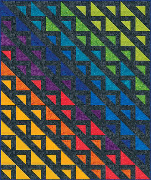 SALE Chop Quilt PATTERN P147 by Villa Rosa Designs - Riley Blake Designs - Instructions Only - Pieced Fat Quarter Friendly