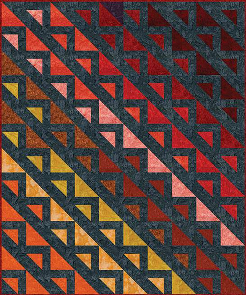 SALE Chop Quilt PATTERN P147 by Villa Rosa Designs - Riley Blake Designs - Instructions Only - Pieced Fat Quarter Friendly