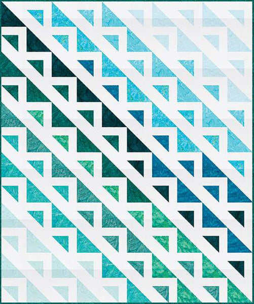 SALE Chop Quilt PATTERN P147 by Villa Rosa Designs - Riley Blake Designs - Instructions Only - Pieced Fat Quarter Friendly