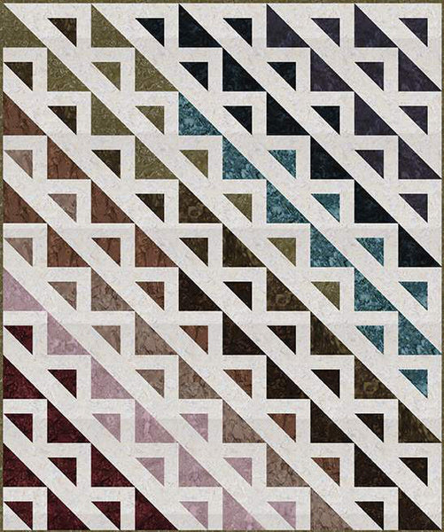 SALE Chop Quilt PATTERN P147 by Villa Rosa Designs - Riley Blake Designs - Instructions Only - Pieced Fat Quarter Friendly