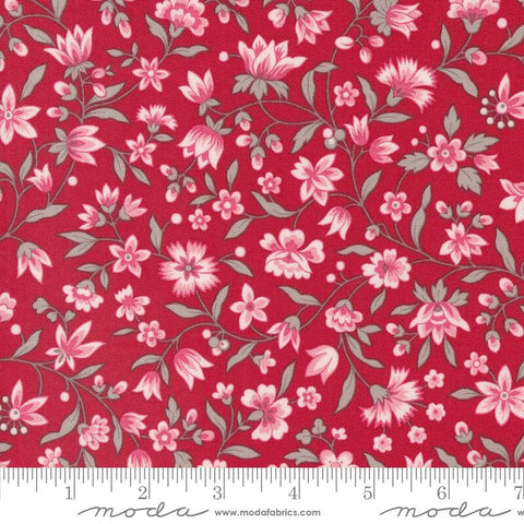 My Summer House Summer Flowers 3041 Rose - Moda Fabrics - Floral Flower - Quilting Cotton Fabric