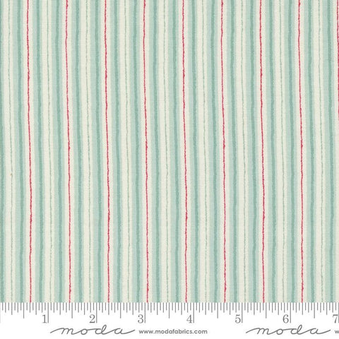 My Summer House Summer Stripe 3047 Aqua - Moda Fabrics - Stripes Striped - Quilting Cotton Fabric