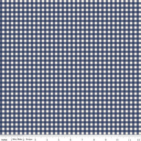 SALE Copacetic PRINTED Gingham C14684 Blackberry by Riley Blake Designs - Checks Check Checkered - Quilting Cotton Fabric