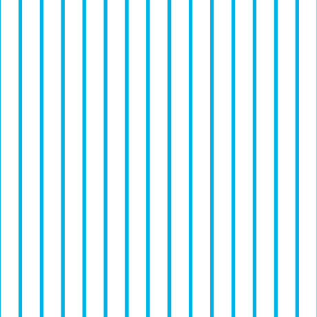 SALE Dots and Stripes and More Brights Spaced Stripe 28897 ZQ Turquoise White - QT Fabrics - Stripes Striped - Quilting Cotton Fabric