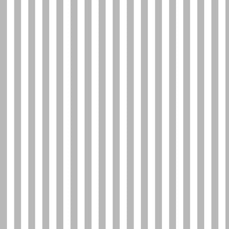 SALE Dots and Stripes and More Small Stripe 28898 K Gray White - QT Fabrics - Stripes Striped - Quilting Cotton Fabric