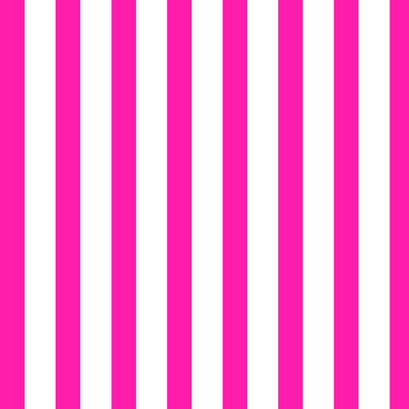 SALE Dots and Stripes and More Brights Medium Stripe 28899 P Pink White - QT Fabrics - Stripes Striped - Quilting Cotton Fabric