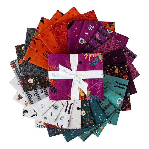 Little Witch Fat Quarter Bundle 22 pieces - Riley Blake Designs - Pre cut Precut - Halloween - Quilting Cotton Fabric