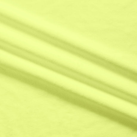 SALE Silky MINKY Solid 60" Wide Width 7580 Light Lime - QT Fabrics - Low Stretch Low Fluff - 100% Polyester