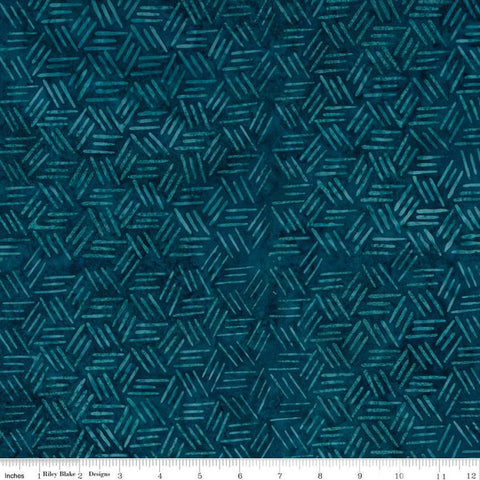 SALE Batiks Expressions Elementals BTHH532 Mediterranean - Riley Blake Designs - Hand-Dyed Tjap Print - Quilting Cotton Fabric