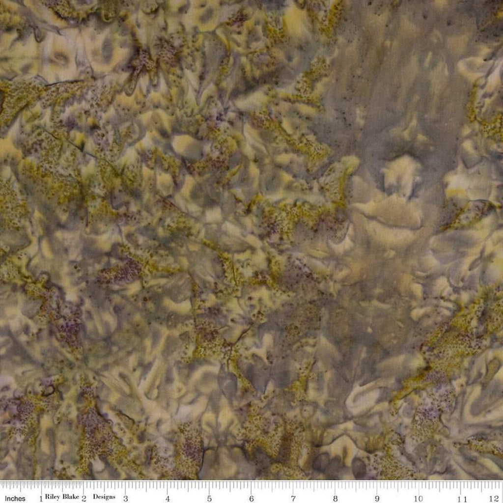 SALE Batiks Expressions Hand-Dyes BTHH252 Brown Multi 2  - Riley Blake Designs - Hand-Dyed Print - Quilting Cotton Fabric